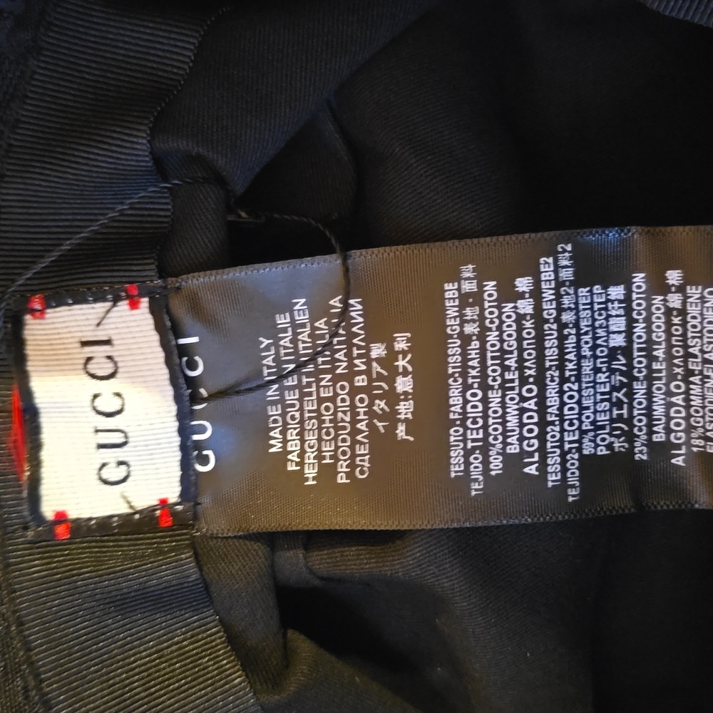 FASHION Monogram Black Bucket Hat - Picture 5 of 5